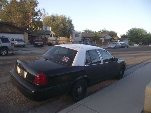 2007 ford crown victoria police interceptor sedan 4-door 4.6l
