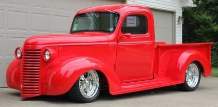 Professionally built,  house of colors red, chevy pickup truck