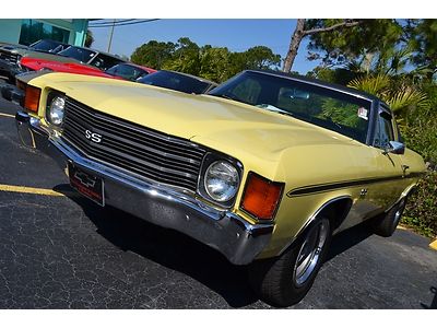1972 el camino ss cold a/c great daily driver muscle classic 350 v8 automatic