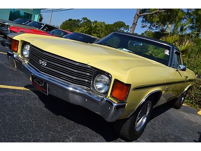 1972 el camino ss cold a/c great daily driver muscle classic 350 v8 automatic