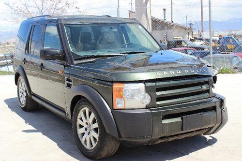 2005 land rover lr3 se damaged rebuilder clean title runs! nice unit wont last!!