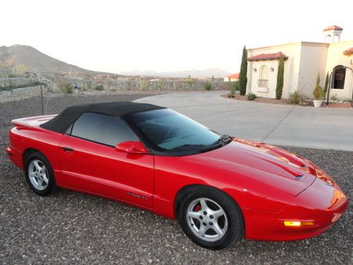 1996 pontiac firebird base convertible 2-door 3.8l