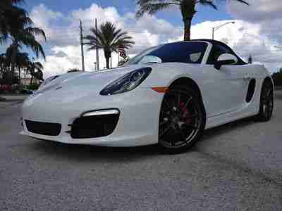 2013 PORSCHE BOXSTER S 1 OWNER FLORIDA CAR 2542 MILES! INFOTAINMENT PREMIUM SAVE, image 2