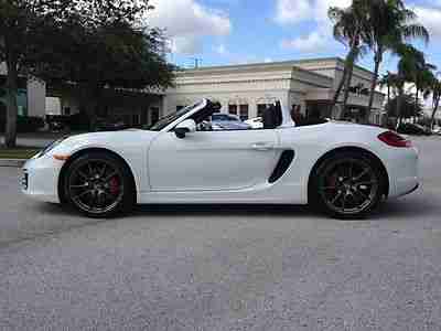 2013 PORSCHE BOXSTER S 1 OWNER FLORIDA CAR 2542 MILES! INFOTAINMENT PREMIUM SAVE, image 3