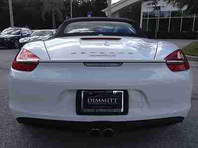 2013 PORSCHE BOXSTER S 1 OWNER FLORIDA CAR 2542 MILES! INFOTAINMENT PREMIUM SAVE, image 8
