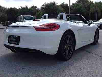 2013 PORSCHE BOXSTER S 1 OWNER FLORIDA CAR 2542 MILES! INFOTAINMENT PREMIUM SAVE, image 9
