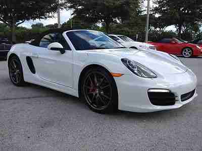 2013 PORSCHE BOXSTER S 1 OWNER FLORIDA CAR 2542 MILES! INFOTAINMENT PREMIUM SAVE, image 14