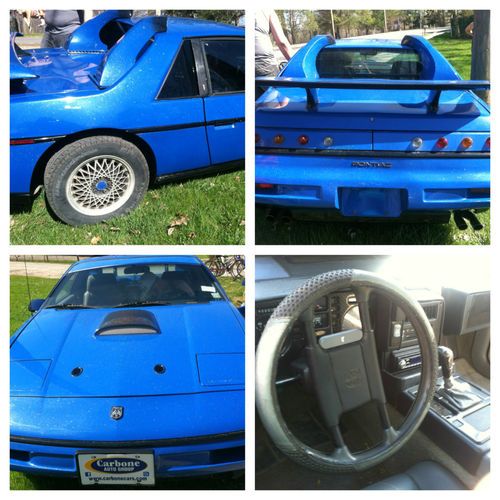 1987 pontiac fiero great condition, carbon fiber parts