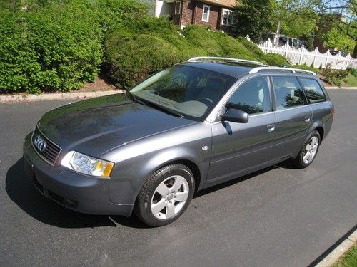 2004 audi a6 3.0l quattro wagon new timing belt just installed no reserve