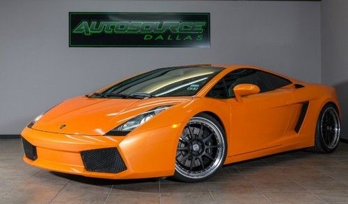 2005 gallardo, 6-speed, nav, hre wheels! we finance!