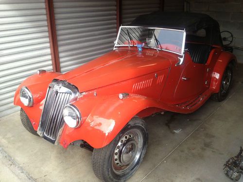 1955 mgtf 1500 roadster, project.  international buyers welcome. mg tf