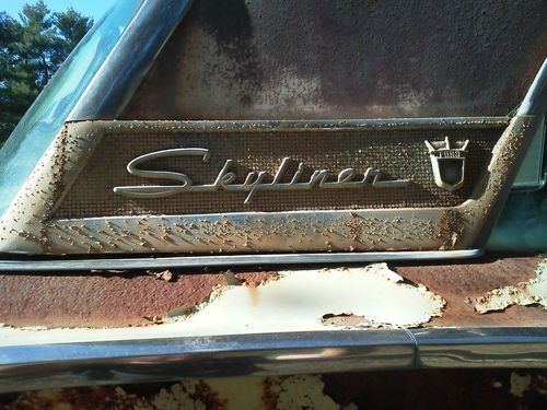 1957 ford fairlane 500 skyliner retracktable hardtop 312 auto