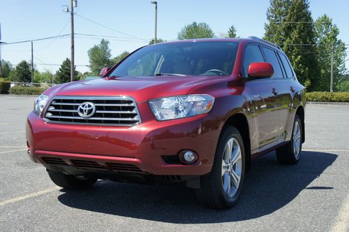 2009 toyota highlander awd  sport utility 4-door 3.5l