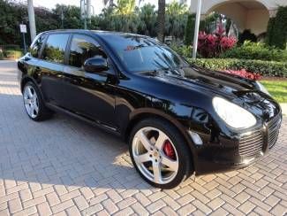 2005 porsche cayenne turbo, only 59k miles,clean carfax, new rinspeed rims tires