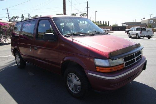 1991 dodge caravan automatic 6 cylinder no reserve