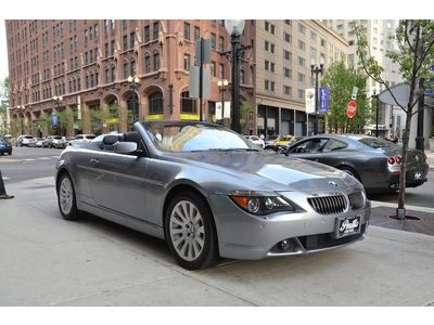 Msrp$81k, 2005 bmw 645ci like new condition! call rudy@7734073227