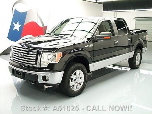 2010 ford f150 crew 4x4 tonneau cover chrome wheels 42k texas direct auto