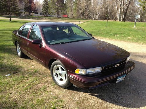 1996 chevrolet impala ss sedan 4-door 5.7l