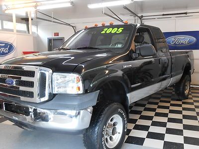 2005 f250 ext cab xlt 4x4 diesel no reserve salvage rebuildable