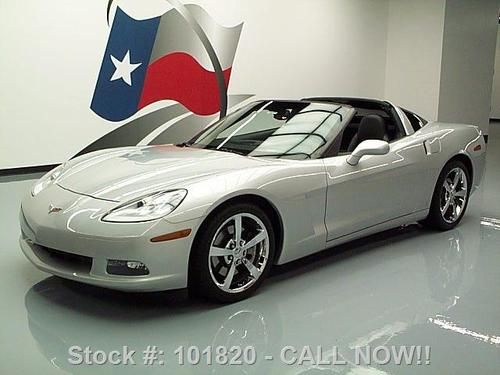 2009 chevy corvette 3lt nav hud paddle shift 19k miles texas direct auto