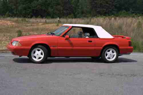 1992 Mustang Convertible Summer Edition Feature Car, US $7,500.00, image 4