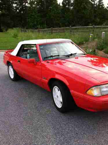 1992 Mustang Convertible Summer Edition Feature Car, US $7,500.00, image 16