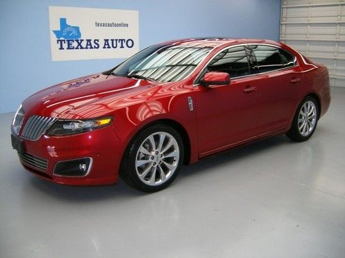 We finance!!!  2012 lincoln mks awd ecoboost turbo pano roof nav rcam thx sync!
