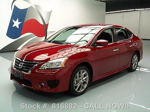 2013 nissan sentra sr auto spoiler alloy wheels 4k mi!! texas direct auto