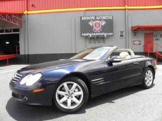 Sl500*1 owner*carfax cert*capri/stone 2 tone*nav*bose*books/recs*we finance*fla