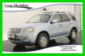 2009 mariner premier 4x4 sunroof heated leather rear park aid microsoft sync