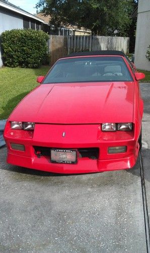 1991 chevrolet camaro rs convertible 2-door 5.0l