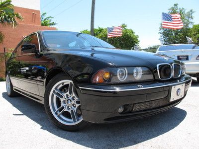 540 i leather sport premium m wheels 4.4l v8 auto must see florida