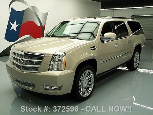 2011 cadillac escalade esv platinum nav rear cam dvd 7k texas direct auto