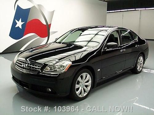 2006 infiniti m35 climate leather sunroof rear cam 65k texas direct auto