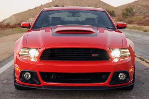 2013 roush stage 3 mustang supercharged race red,  5.0 302  only 500 miles