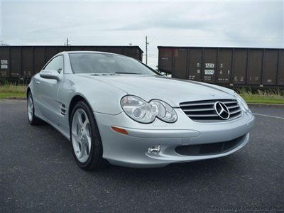 2006 mecedes benz sl class sl 500 roadster 5.0l convertable silver