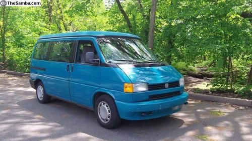 1993 volkswagen eurovan mv weekender van 3-door 5spd  2.5l