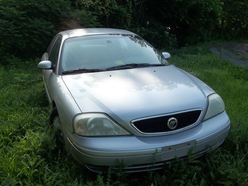 2003 mercury sable gs abs good tires low miles