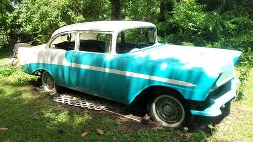 1956 chevrolet  2 door sedan project rat rod 1955 1957