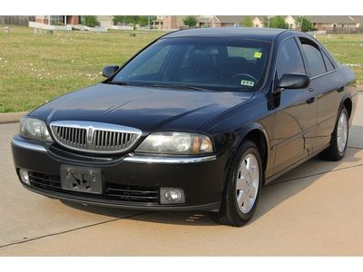 2004 lincoln ls v6,clean tx title,serviced,warranty