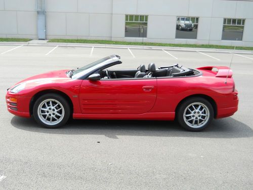 2002 mitsubishi eclipse spyder gt convertible 2-door 3.0l automatic