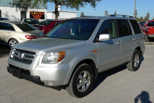 2007 honda pilot ex-l 4x4  leather sunroof abs cruise heated seats