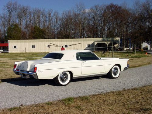 1970 lincoln continental mark iii series, 16000 original miles near perfect "10"