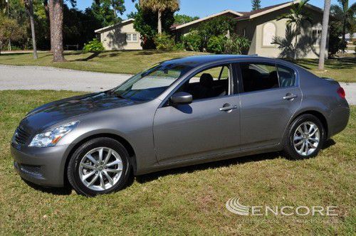 2009 infiniti g37 sedan**prem sound**xenon**aluminum accents**1 owner**fla car**