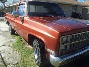 1978 chevrolet truck complete running parts truck no title