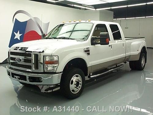 2010 ford f-350 lariat diesel drw fx4 4x4 rear cam 57k texas direct auto