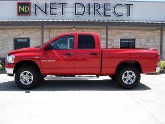 07 crew cab 4wd 5.7 v8 hemi auto 89k mi rims mt tires net direct auto texas