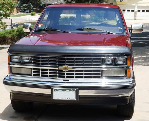 1988 k1500 chevrolet silverado extended cab long bed truck. 4x4