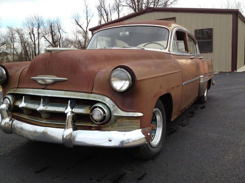 1953 chevrolet bel air base sedan 4-door 3.9l