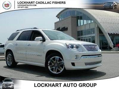 1 owner clean carfax low miles denali suv 3.6l dvd sunroof third row 10 speakers